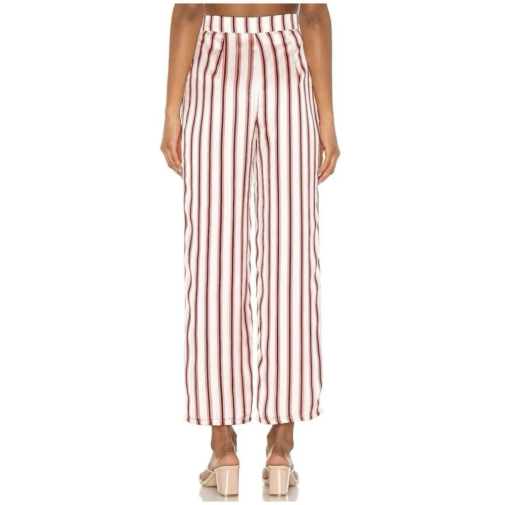 House‎ of Harlow 1960 x Revolve Alessia Wide Leg Crop Pants XS Striped